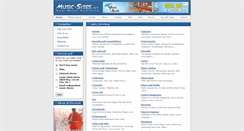 Desktop Screenshot of music-sites.net
