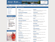 Tablet Screenshot of music-sites.net